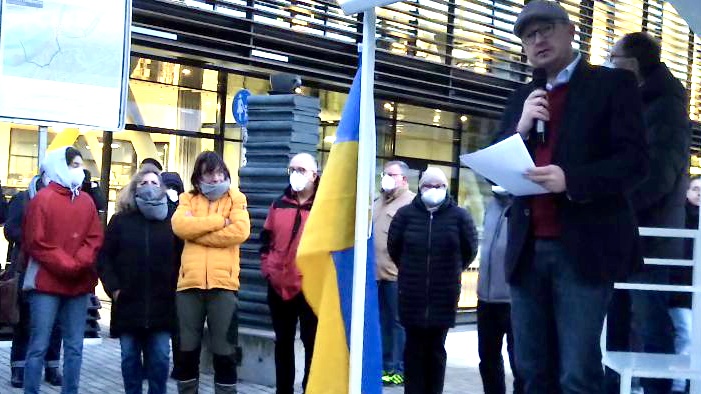 Solidarität mit den Menschen in der Ukraine